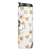 Bouteilles Isothermes Empreinte de fées serpent et floral (Tourné sur la droite)