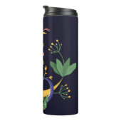 Bouteilles Isothermes Empreinte de fées serpent et floral (Tourné sur la droite)