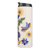 Bouteilles Isothermes Empreinte de fées serpent et floral (Tourné sur la droite)