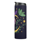 Bouteilles Isothermes Empreinte de fées serpent et floral (Tourné sur la droite)