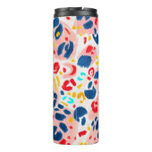 Bouteilles Isothermes Empreinte de léopard : aquarelle peinte à la main. (Dos)