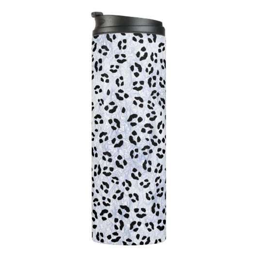 Bouteilles Isothermes Empreinte de léopard blanc (Tourné sur la droite)