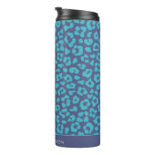 Bouteilles Isothermes Empreinte de léopard bleu (Tourné sur la droite)