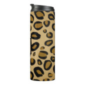 Bouteilles Isothermes Empreinte de léopard Cheetah Peint Spots Or Beige  (Tourné sur la droite)