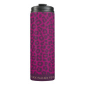 Bouteilles Isothermes Empreinte de léopard-Magenta (Devant)