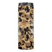 Bouteilles Isothermes Empreinte de léopard Messy Bun #Momlife (Dos)