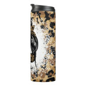 Bouteilles Isothermes Empreinte de léopard Messy Bun #Momlife (Tourné sur la droite)