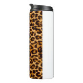 Bouteilles Isothermes Empreinte de léopard, papier guépard, rose, girly (Tourné sur la droite)