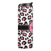 Bouteilles Isothermes Empreinte de léopard rose (Tourné sur la gauche)