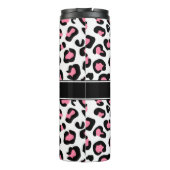 Bouteilles Isothermes Empreinte de léopard rose (Dos)