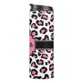 Bouteilles Isothermes Empreinte de léopard rose (Tourné sur la droite)