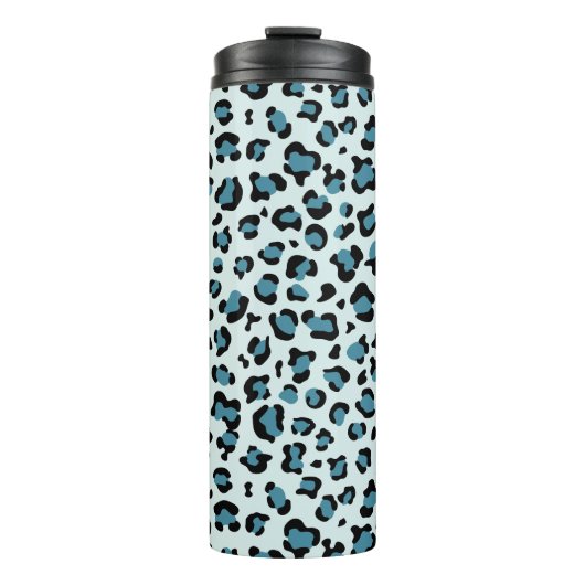 Bouteilles Isothermes Empreinte de léopard, Spots de léopard, Leopard bl (Devant)