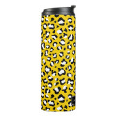 Bouteilles Isothermes Empreinte de léopard, Spots, Leopard Jaune, Votre  (Tourné sur la gauche)