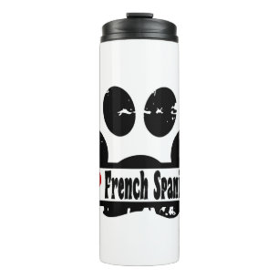 Bouteilles Isothermes Empreinte de patte français espagnol chien