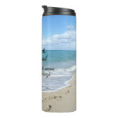 Bouteilles Isothermes Empreintes de pas dans le chrétien inspiré de (Tourné sur la droite)