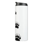 Bouteilles Isothermes Empreintes de pattes d'ours (Tourné sur la droite)