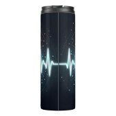 Bouteilles Isothermes EMT Heartbeat Glowing Medical Design (Dos)