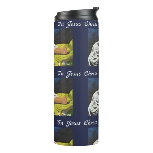 Bouteilles Isothermes "En Jésus-Christ Nom Nous Prions, Amen." (Tourné sur la gauche)