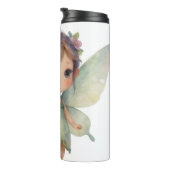 Bouteilles Isothermes Enchanted Woodland Fairy: pastel green Sprite (Tourné sur la droite)