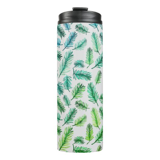 BOUTEILLES ISOTHERMES ENCHANTING PINE LEAF PATTERNS (Devant)