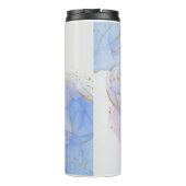 Bouteilles Isothermes Encre d'alcool rose, pourpre et bleu (Dos)