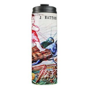 Bouteilles Isothermes Enfant chevauchant des sauterelles