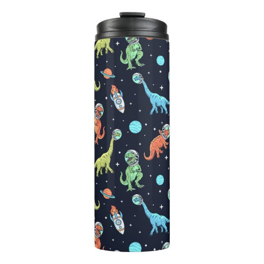 Bouteilles Isothermes Enfants Dinosaur Astronaut Motif (Devant)