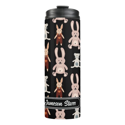 Bouteilles Isothermes Enfants Teddy Bear Chat Panda Bunny Toy Motif (Devant)
