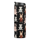 Bouteilles Isothermes Enfants Teddy Bear Chat Panda Bunny Toy Motif (Tourné sur la droite)