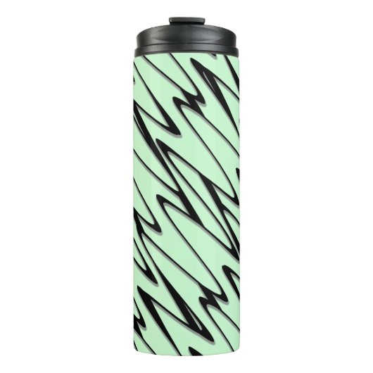 Bouteilles Isothermes Engager la dynamique verte de la menthe (Devant)