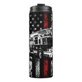 Bouteilles Isothermes Engine Over Thin Red Flag (Devant)