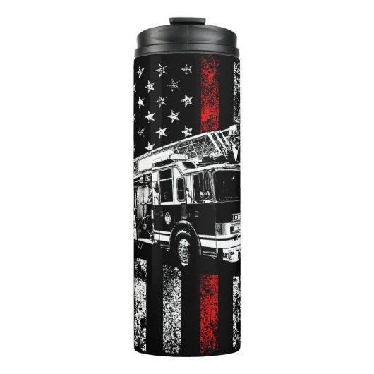 Bouteilles Isothermes Engine Over Thin Red Flag (Devant)