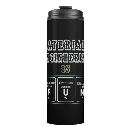 Bouteilles Isothermes Engineer Materials Engineering Is Fun (Devant)