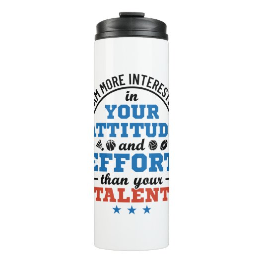 Bouteilles Isothermes Enseignant en éducation physique Attitude de l'ent (Devant)