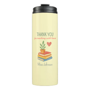 Bouteilles Isothermes Enseignant Merci - Cadeau d'appréciation du coeur