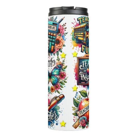 Bouteilles Isothermes Enseignant personnalisable (Dos)