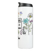 Bouteilles Isothermes Enseignants Graines Plantes | Fleurs avec le nom d (Tourné sur la droite)