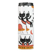 Bouteilles Isothermes Ensemble de chats mignons illustration design vint (Dos)