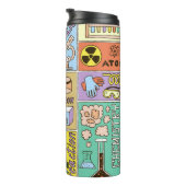 Bouteilles Isothermes Ensemble d'illustrations Vintages de la chimie (Tourné sur la droite)