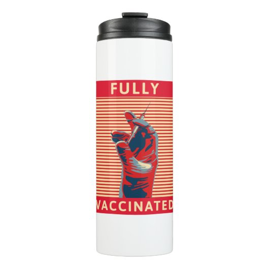 Bouteilles Isothermes Entièrement vacciné (Devant)