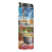 Bouteilles Isothermes Entlebucher Mountain Holiday Baking : Festif (Tourné sur la droite)