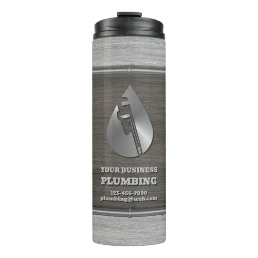 Bouteilles Isothermes Entreprise de plomberie (Devant)