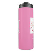 Bouteilles Isothermes Entreprise Logo personnalisé Nom de l'employé mode (Devant)