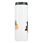 Bouteilles Isothermes Éperche de Noël d'or - Arbre de fête (Dos)