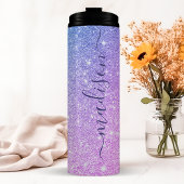 Bouteilles Isothermes Éperche violette personnalisée