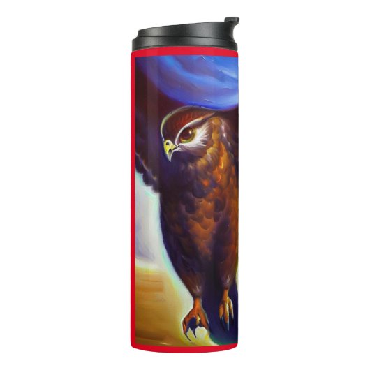 Bouteilles Isothermes Épervier animal Spirit 3 (Tourné sur la gauche)