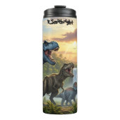 Bouteilles Isothermes Epic Dinosaur Valley Waterfall Sunset (Devant)