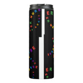 Bouteilles Isothermes Épouse ER Noir (Dos)