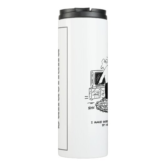 Bouteilles Isothermes Épouse masque la télécommande télécommande télécom (Dos)