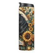 Bouteilles Isothermes Equestrian Sunflower Rustic Floral Beauty (Tourné sur la droite)